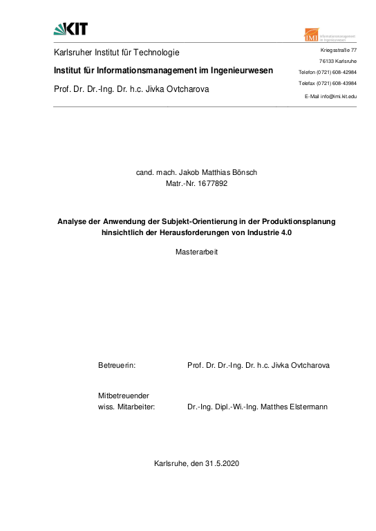 Cover der Publikation