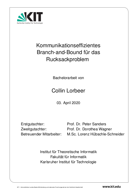 Cover der Publikation