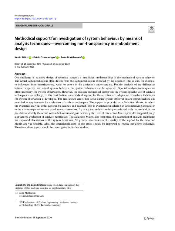 Cover der Publikation