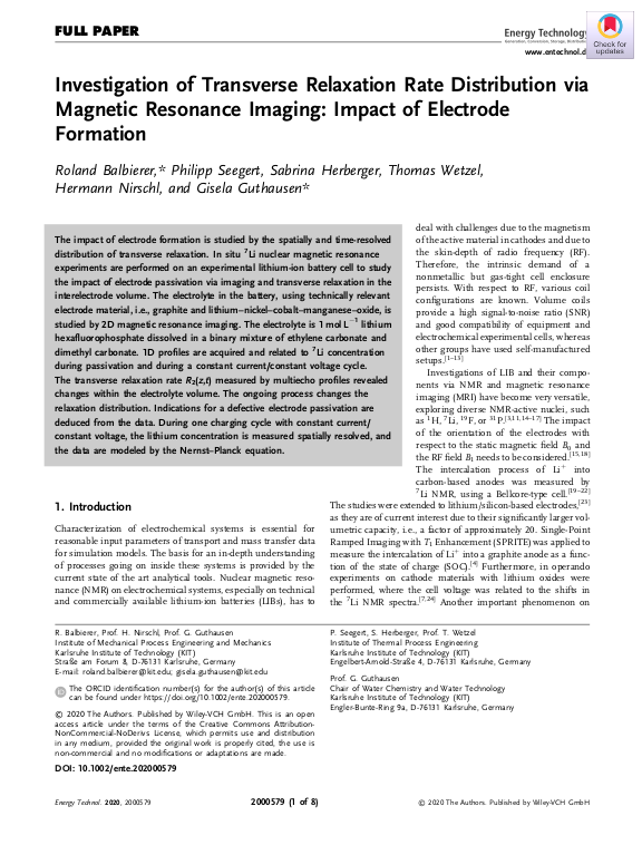 Cover der Publikation