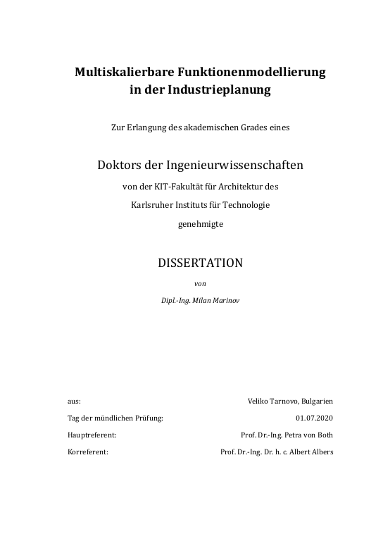 Cover der Publikation