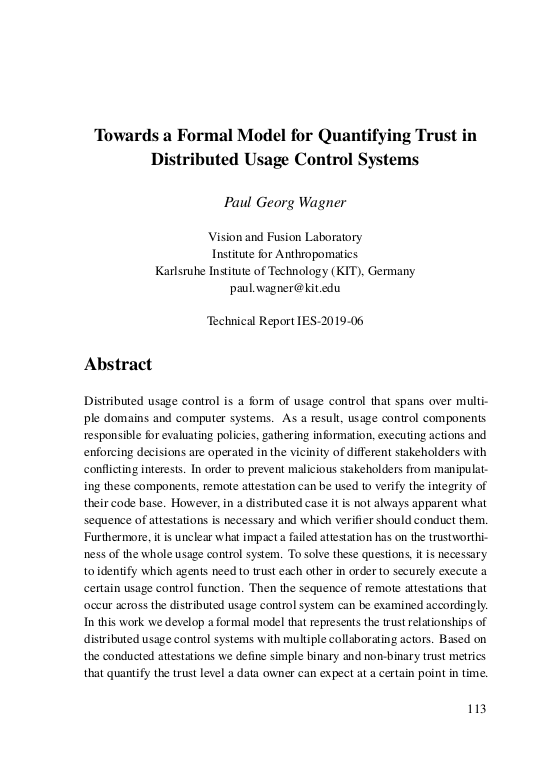 Cover der Publikation