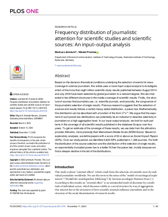 Cover der Publikation