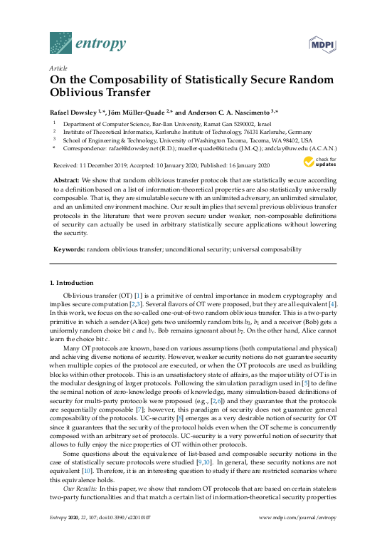 Cover der Publikation