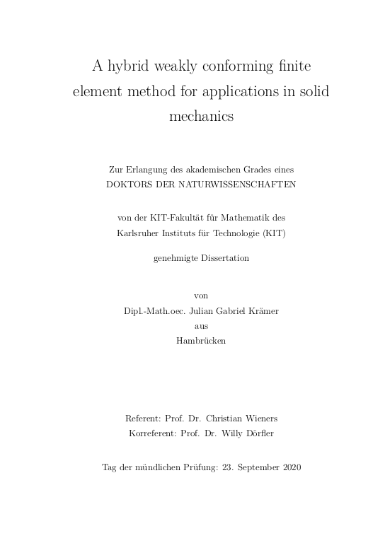 Cover der Publikation