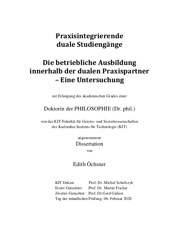Cover der Publikation