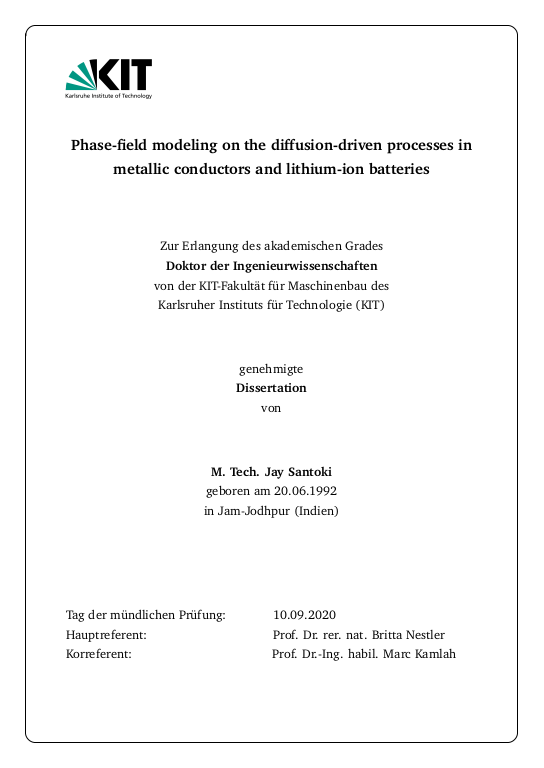 Cover der Publikation