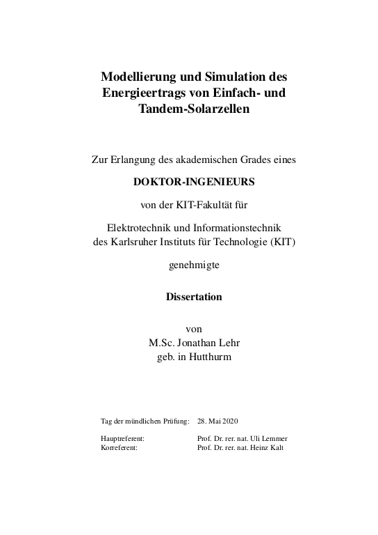 Cover der Publikation