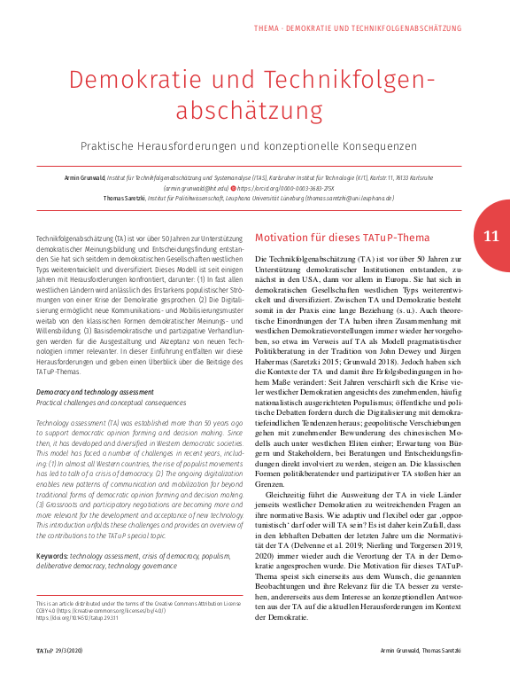 Cover der Publikation