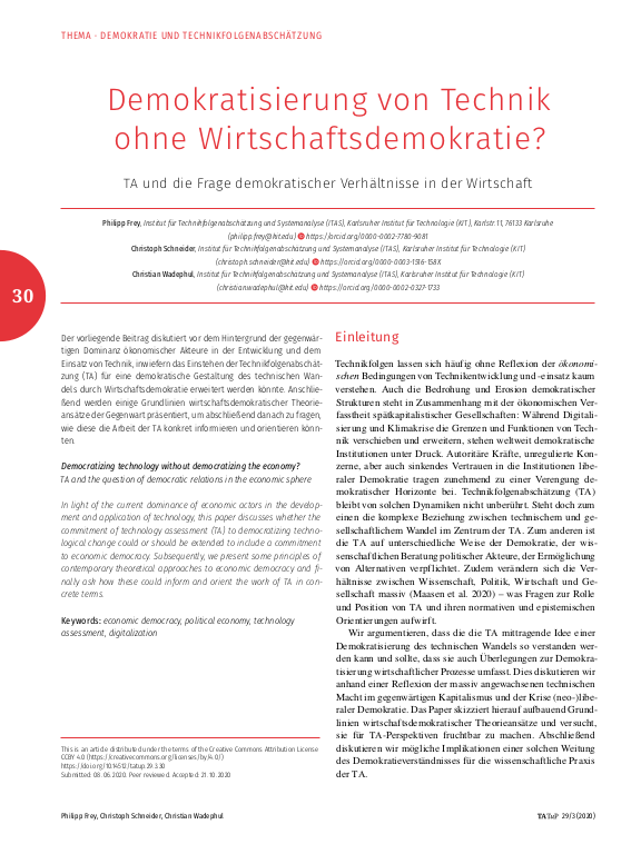 Cover der Publikation