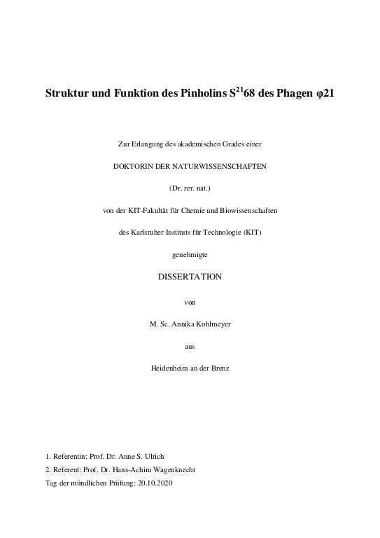 Cover der Publikation