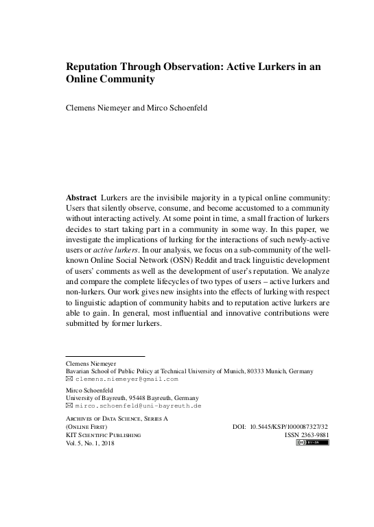 Cover der Publikation