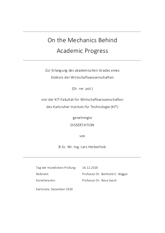 Cover der Publikation