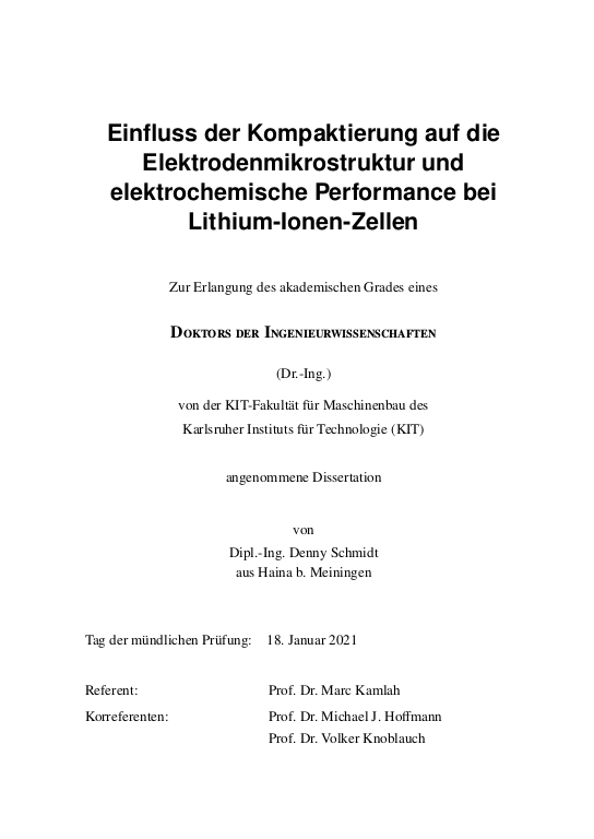 Cover der Publikation