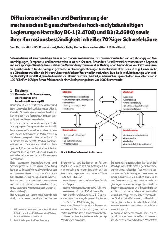 Cover der Publikation