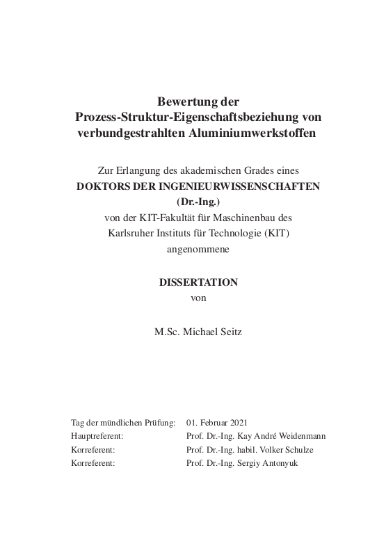 Cover der Publikation