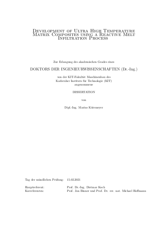 Cover der Publikation