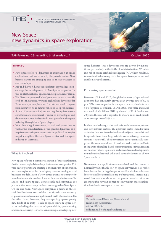 Cover der Publikation