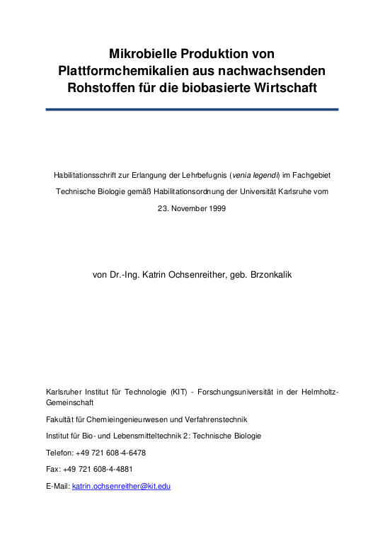 Cover der Publikation