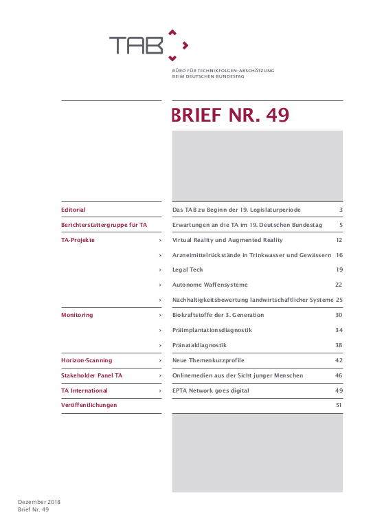 Cover der Publikation