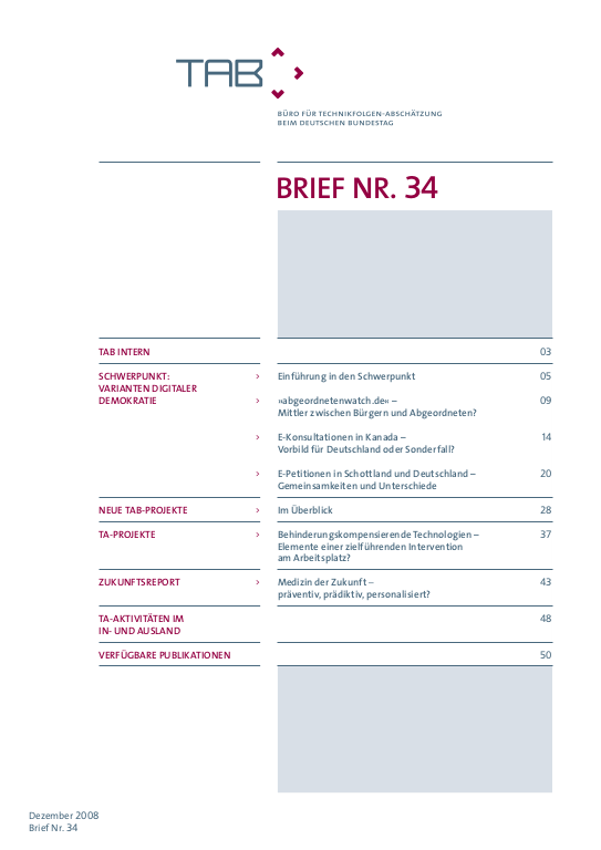 Cover der Publikation