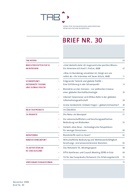 Cover der Publikation