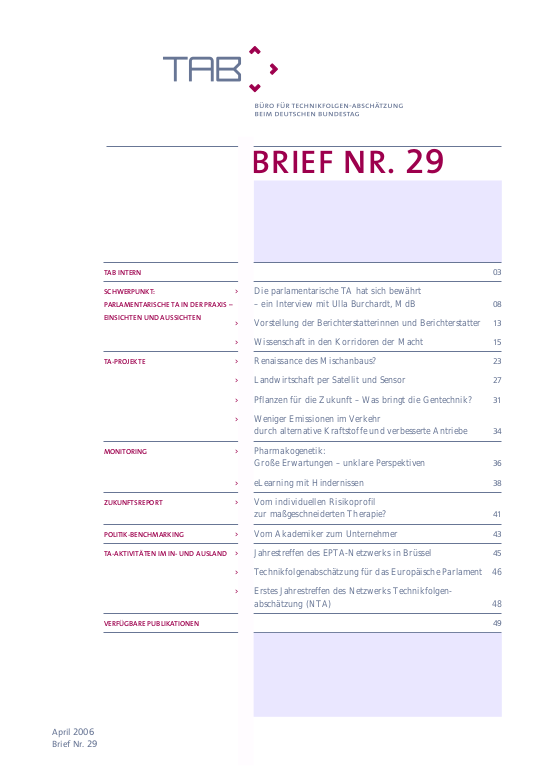 Cover der Publikation