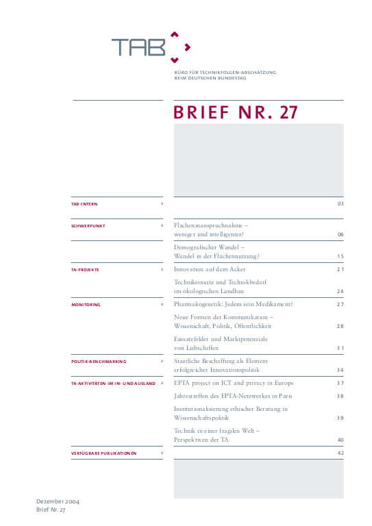 Cover der Publikation