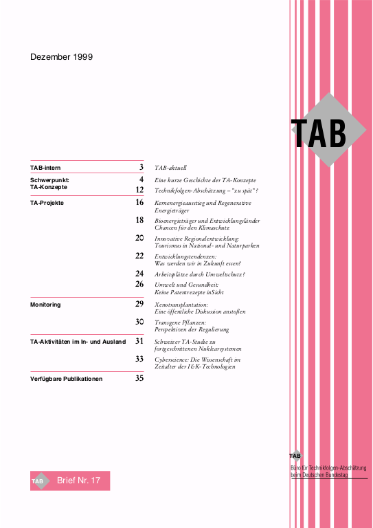 Cover der Publikation