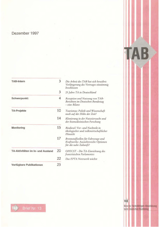 Cover der Publikation