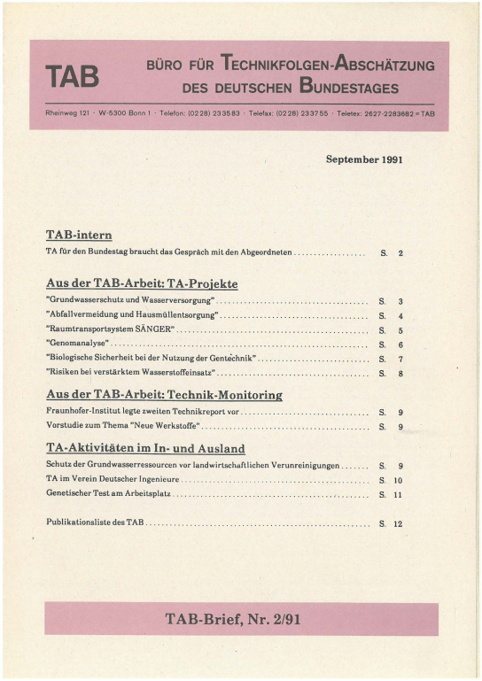 Cover der Publikation