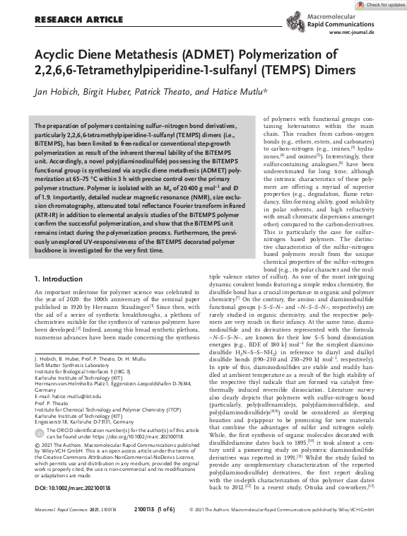 Cover der Publikation