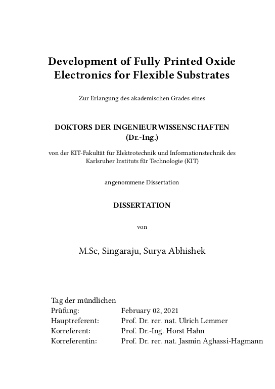 Cover der Publikation