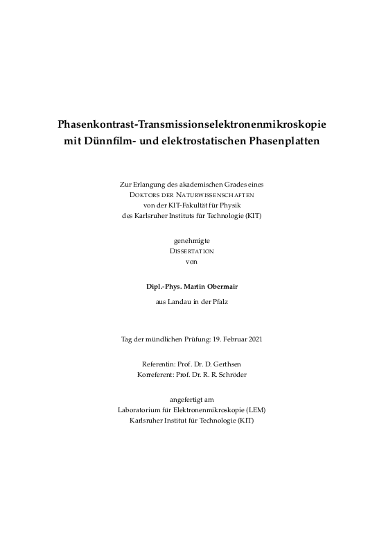 Cover der Publikation