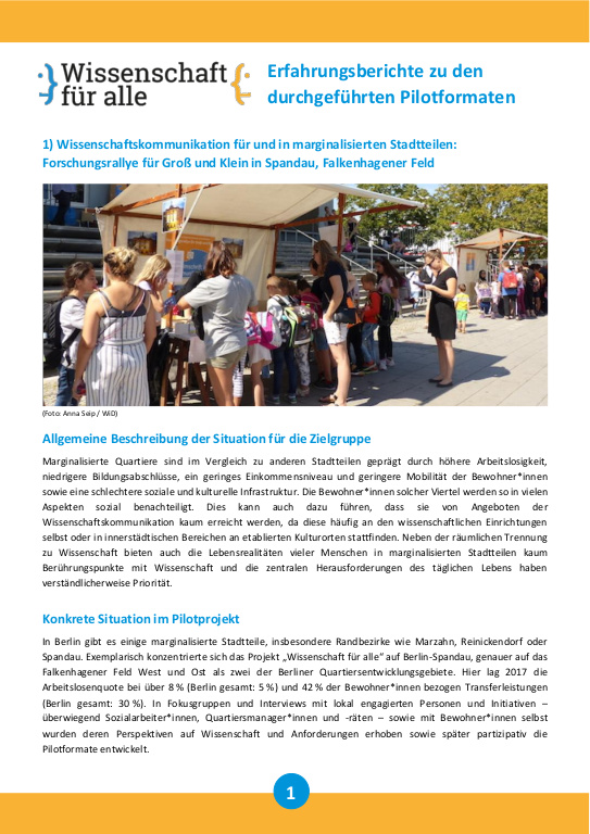 Cover der Publikation