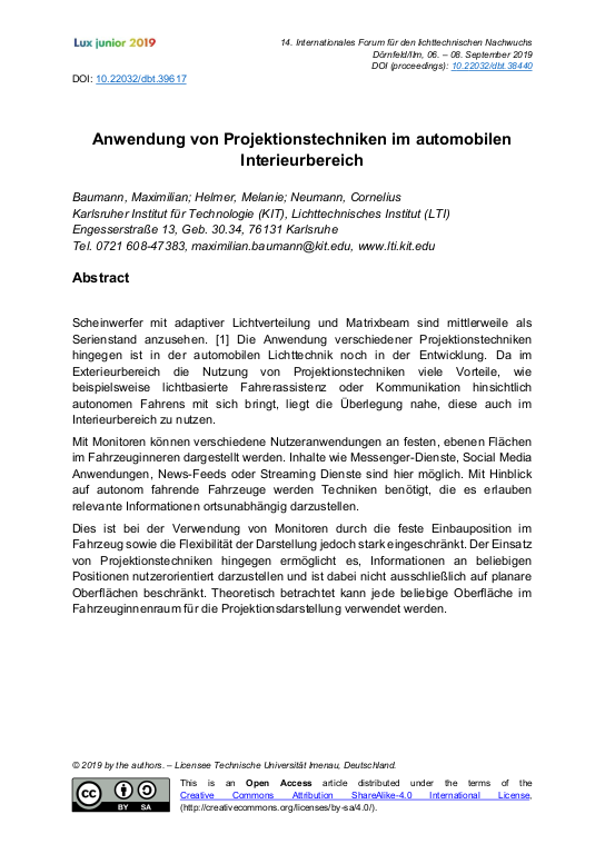 Cover der Publikation