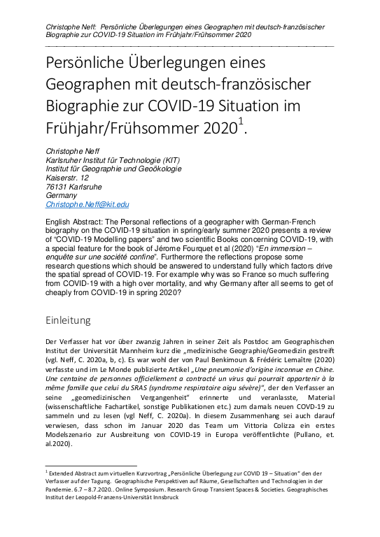 Cover der Publikation