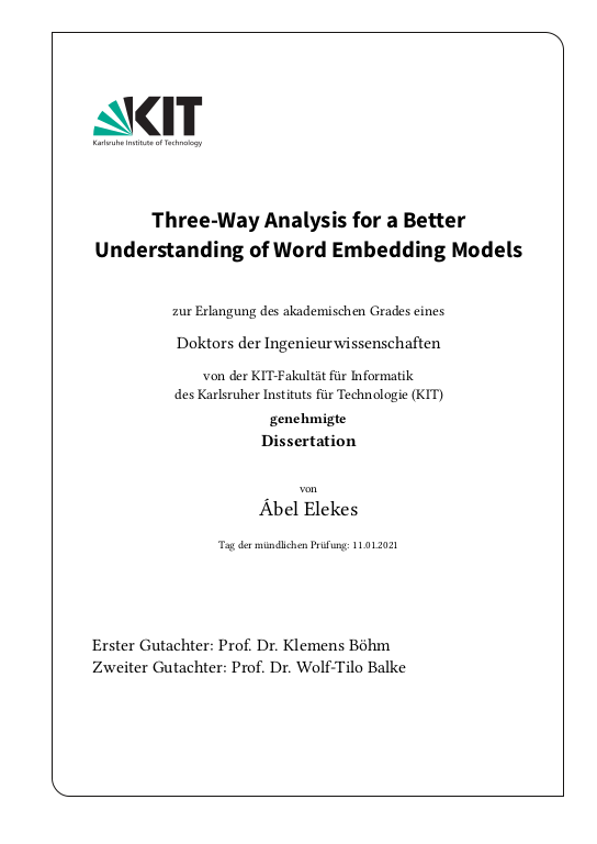 Cover der Publikation