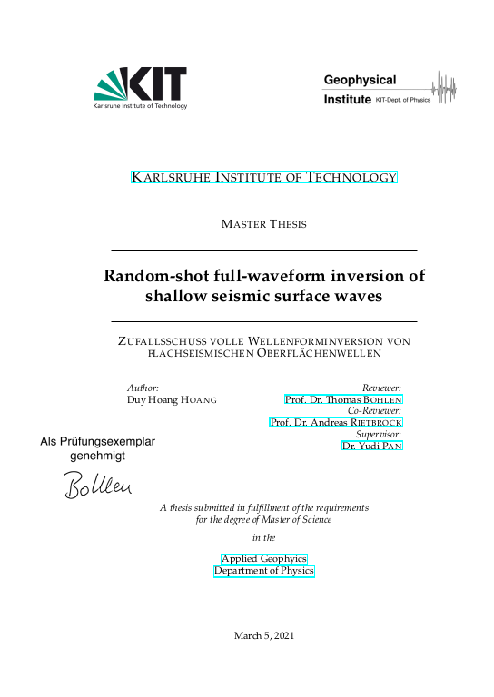 Cover der Publikation