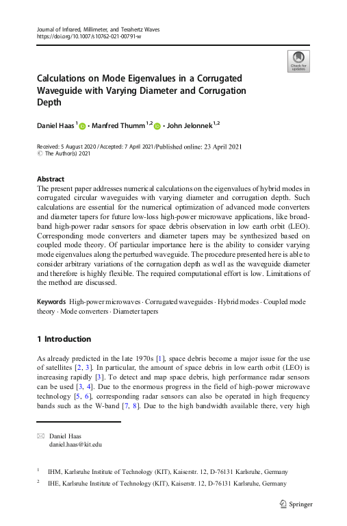 Cover der Publikation