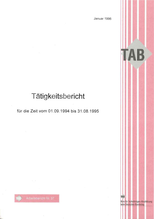 Cover der Publikation