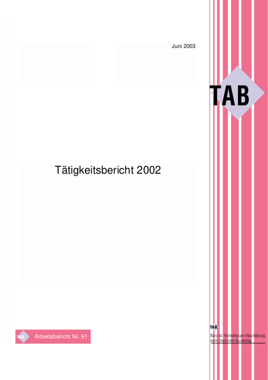 Cover der Publikation