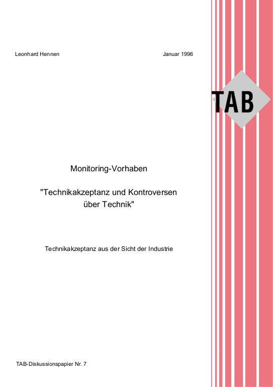 Cover der Publikation