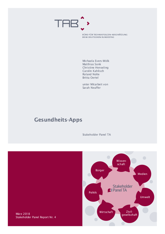 Cover der Publikation