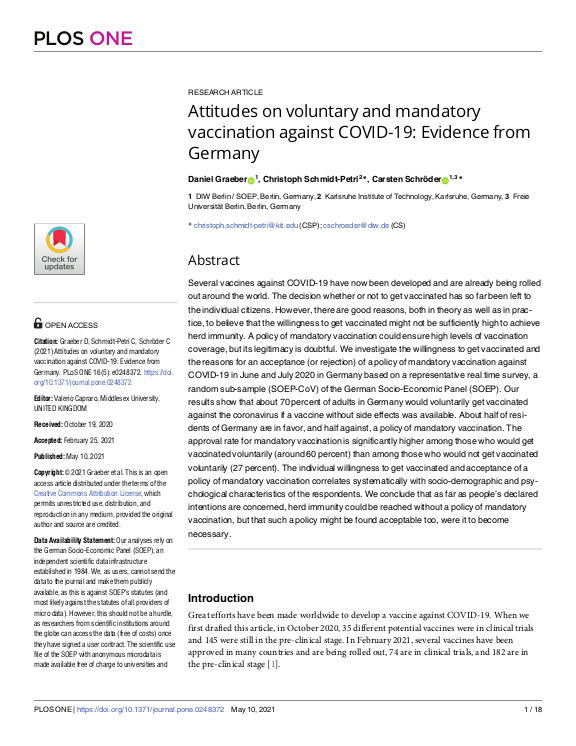 Cover der Publikation