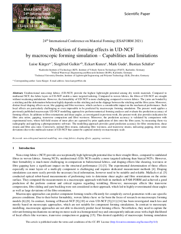 Cover der Publikation