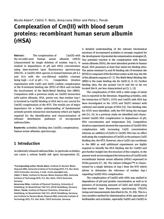 Cover der Publikation