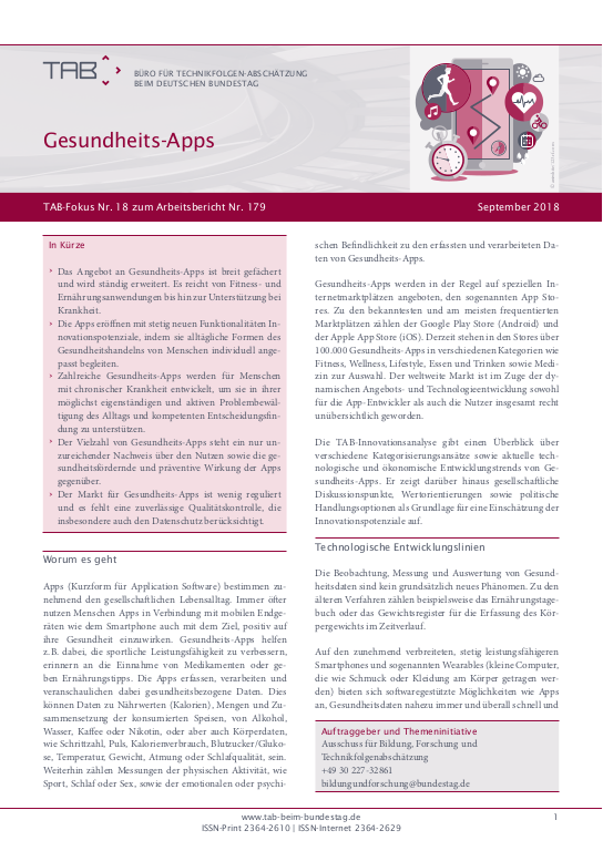 Cover der Publikation