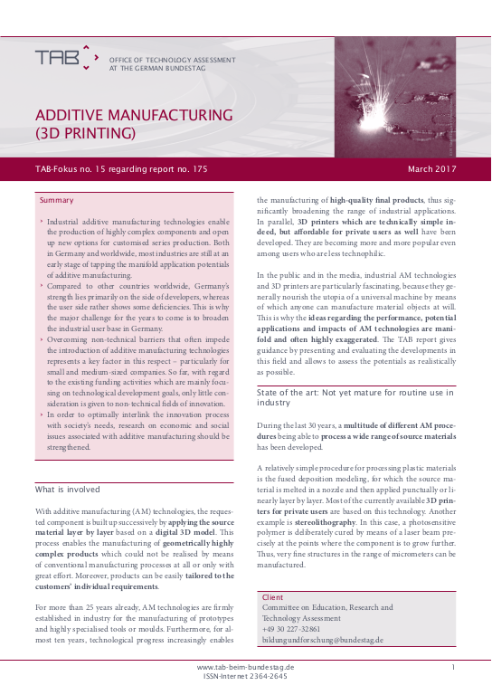 Cover der Publikation