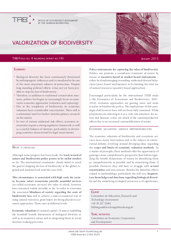 Cover der Publikation